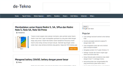 Desktop Screenshot of de-tekno.com